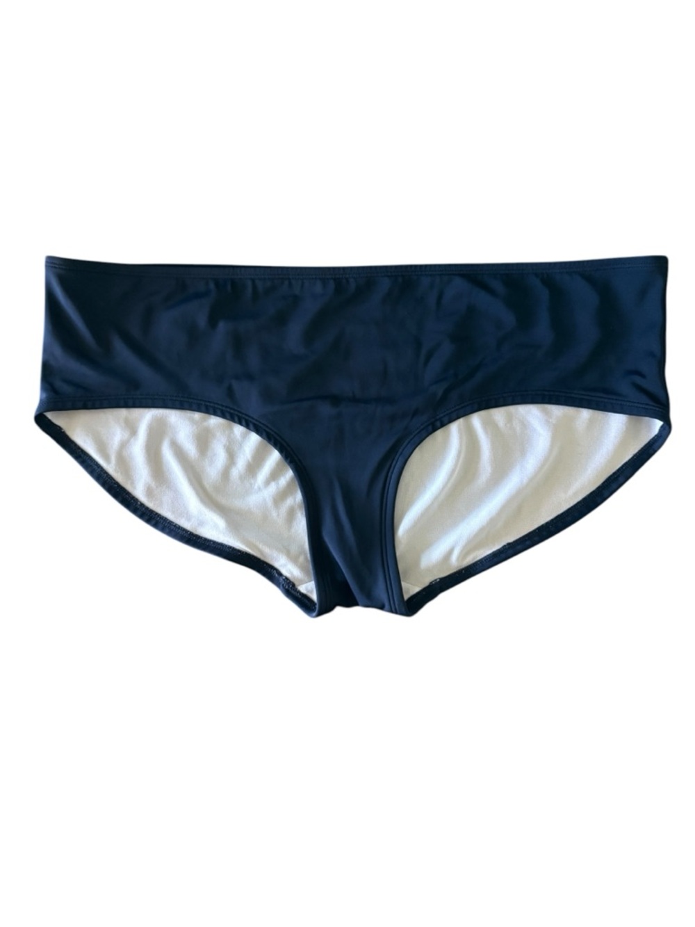 Boden Navy Classic Bikini Bottoms Mid Rise Full Coverage Size US 12 / UK 16